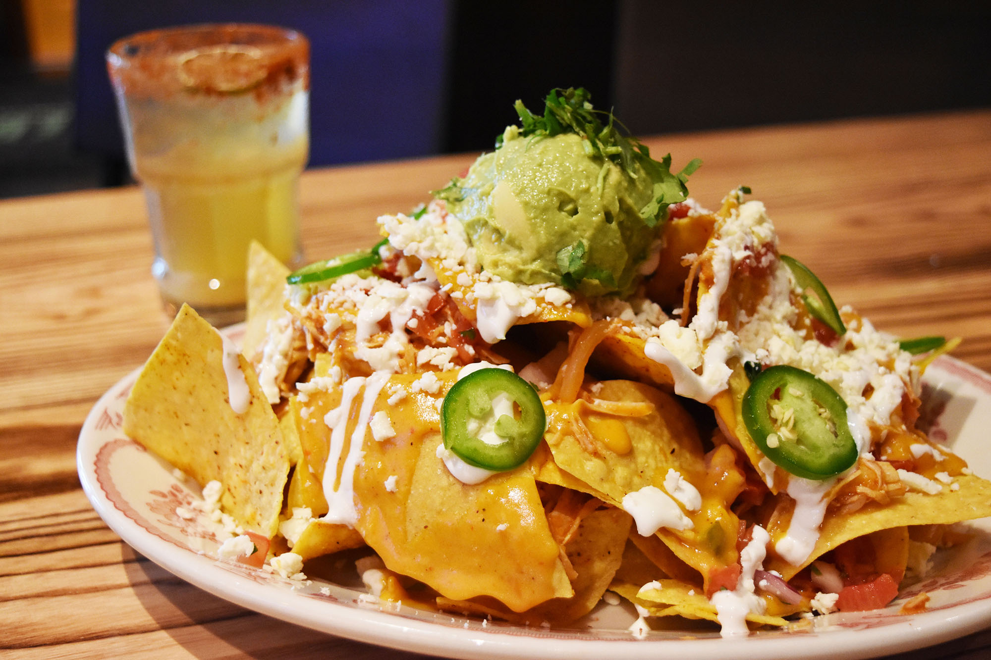 Nachos at El Bebe
